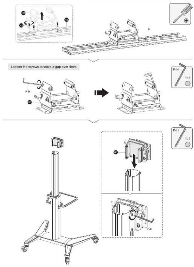 Gembird TVS-70T-02-W - Component Checklist - 12