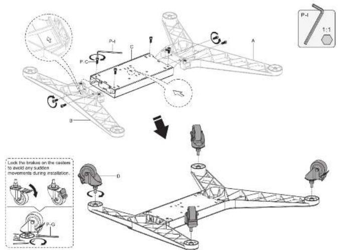 Gembird TVS-70T-02-W - Component Checklist - 8