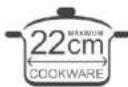 Imarflex IDX-1700T - SUITABLE COOKWARES: - 1