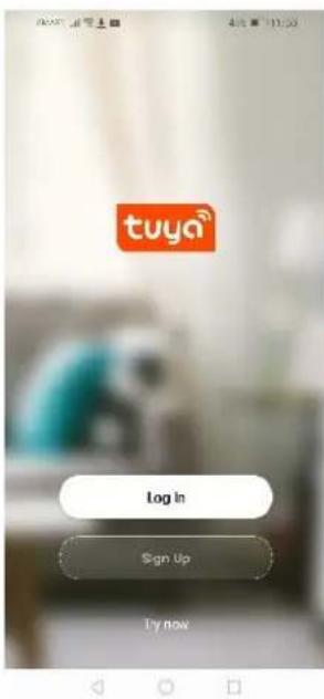 tuya Log In Sign Up Try now