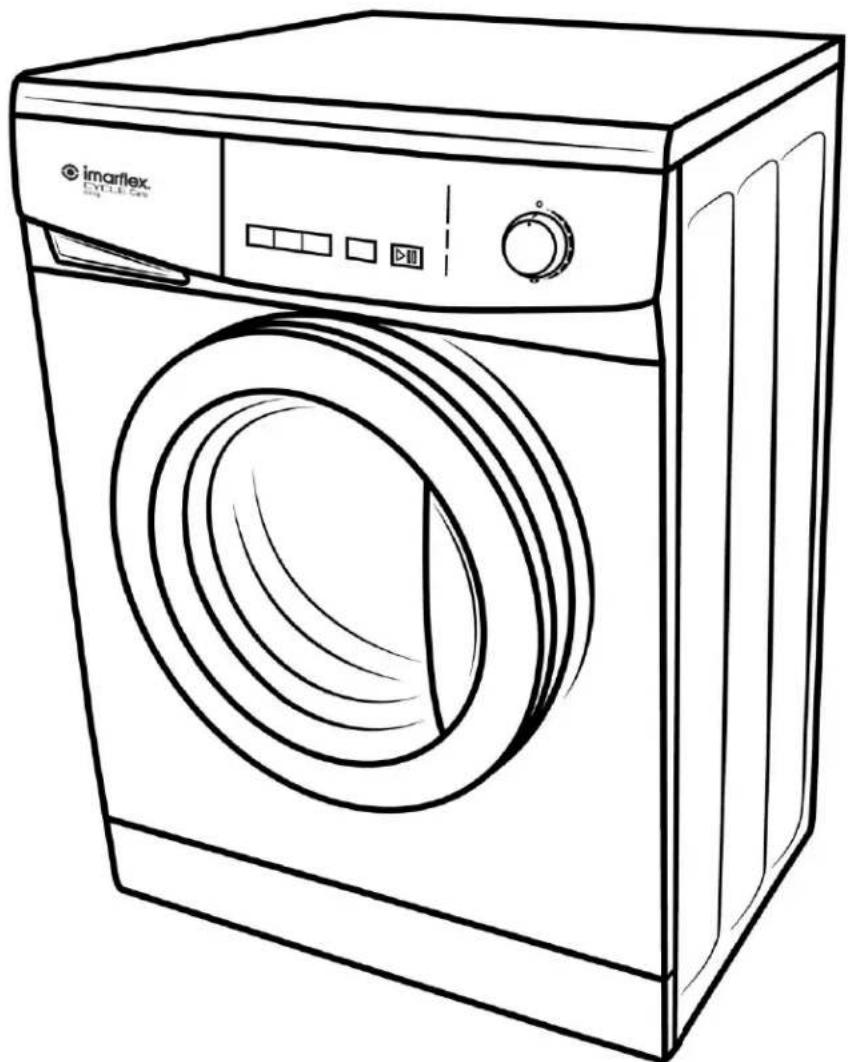 Imarflex IWM-600F - AUTOMATIC WASHING MACHINE - 5