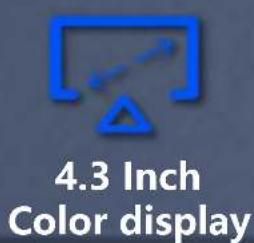 4.3 Inch Color display