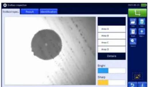 Surface Inspection Surface Inspection Result Identification Area A Area B Area C Area D Details Bright Sharp