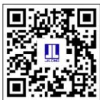 QR code with embedded logo and text 'JLCHENG' in the center