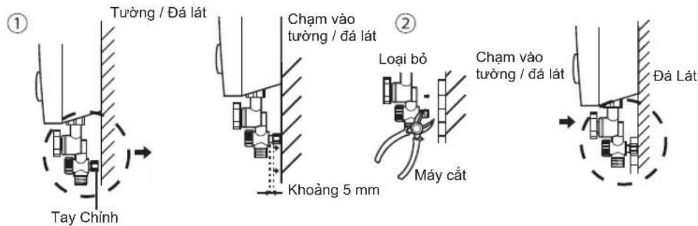 Tường / Đá lát Chạm vào tường / đá lát Loại bổ Chạm vào tường / đá lát Máy cắt Đá Lát Tay Chỉnh Khoảng 5 mm