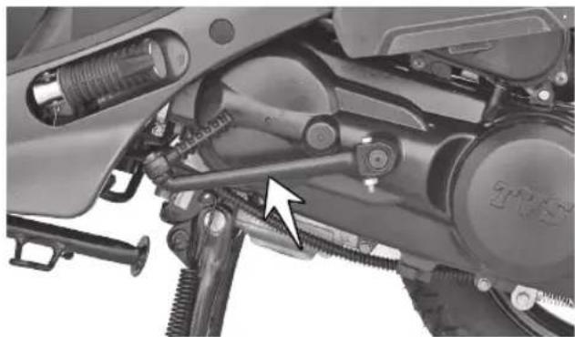 TVS Scooty Pep+ - KICKSTARTER LEVER - 1
