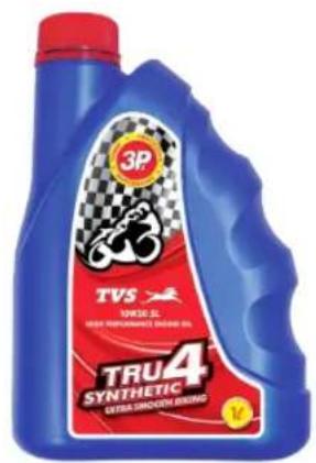 3P TVS SPR12.3L HOLD PANTSOLI (SMAR) OIL TRU4 SYNTHETIC EXTRA STRUCIBLE BURGAGE