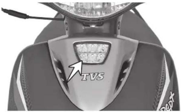 TVS Scooty Pep+ - LED DAY TIME RUNNING LAMP (DRL) - 1