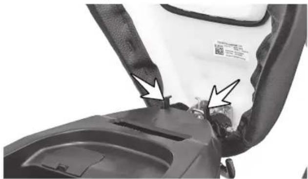 TVS Scooty Pep+ - HELMET HOOKS - 1