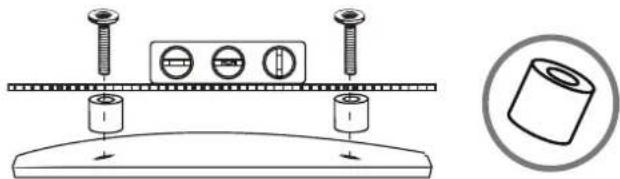 Best Buy BE-MLET - PASO 1 - Determine si su televisor tiene una parte posterior plana, irregular u obstruida - 3