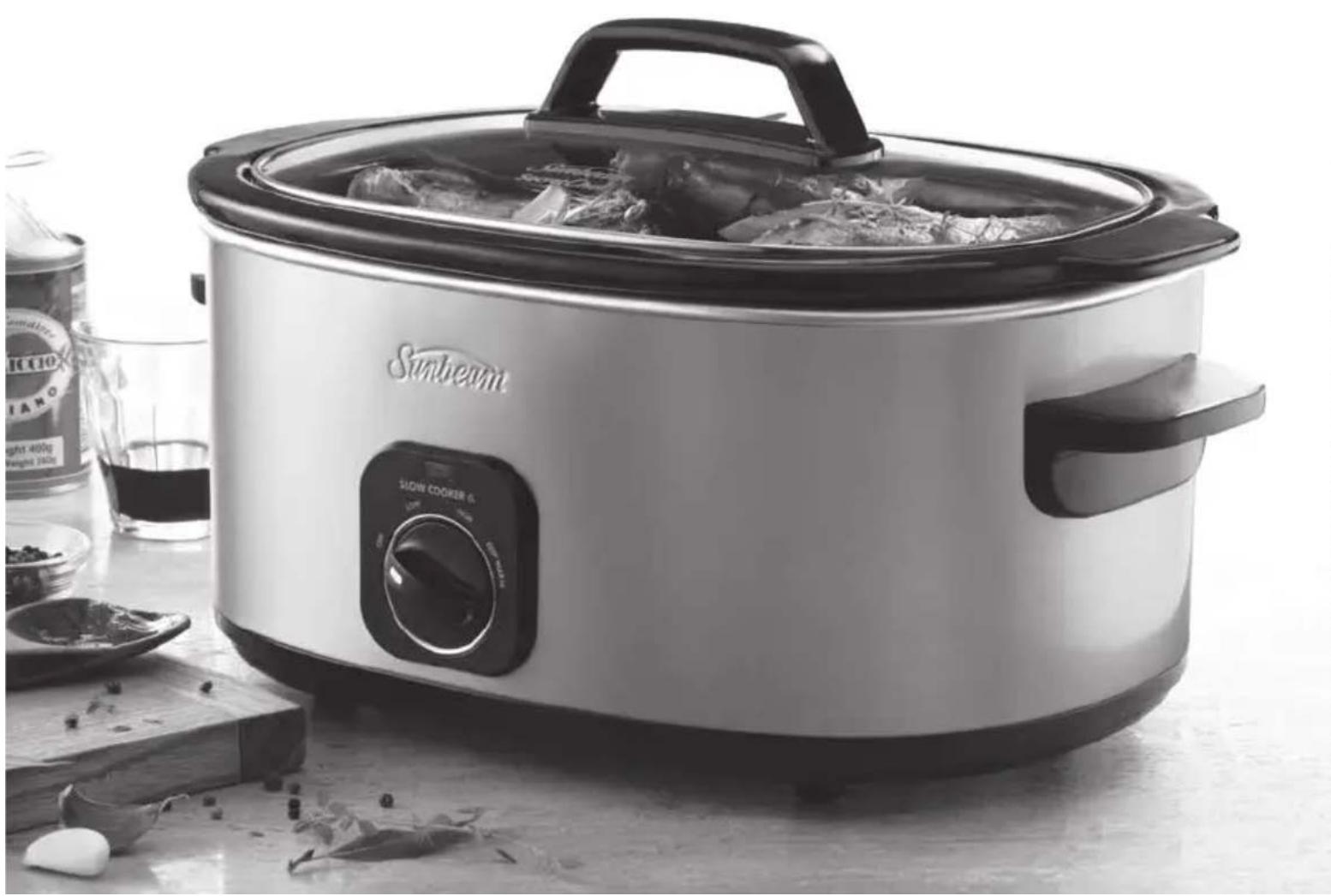 SUNBEAM SecretChef HP6000 - SecretChef™ Slow Cooker Banquet Slow Cooker 6.0L - 1