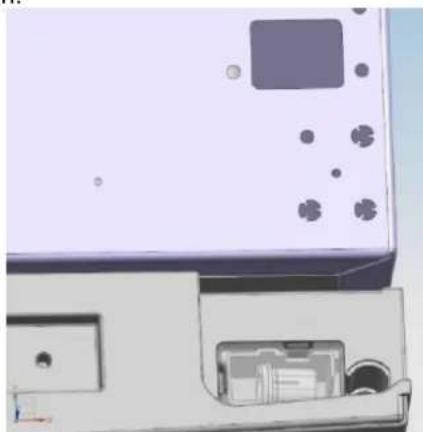 CANDY CCG2T718EX - Kapı Salınımını Tersine Çevirme - 3