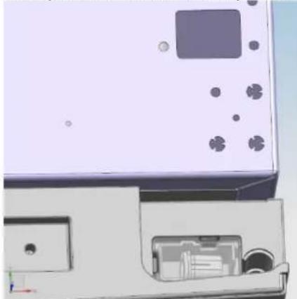 CANDY CCG2T718EX - Reversing the Door Swing - 3