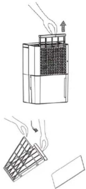 Kogan KADEHUM6LFA - Clean the filter (every 2 weeks) - 1
