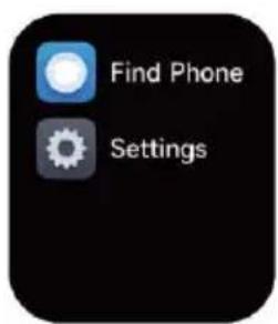 Find Phone Settings
