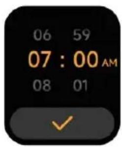 06 59 07 : 00 AM 08 01