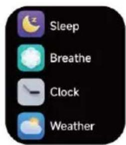 Sleep Breathe Clock Weather