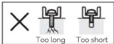 Too long Too short