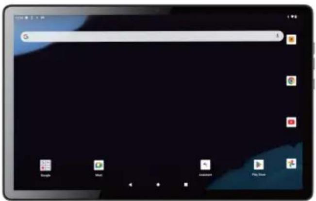 Screenshot of a mobile device displaying a search bar with Google, Mail, and other app icons on the right.