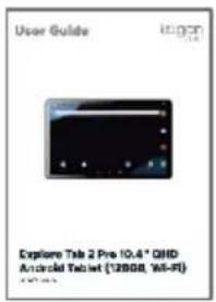 User Guide itgon Explore Tale 2 Pro 10.4" QHD Animated Tablet (128GB, '65-FI)