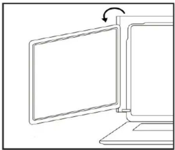 Kogan KAMN14TFDEA - Turning angle of screens - 1