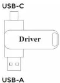USB-C Driver USB-A
