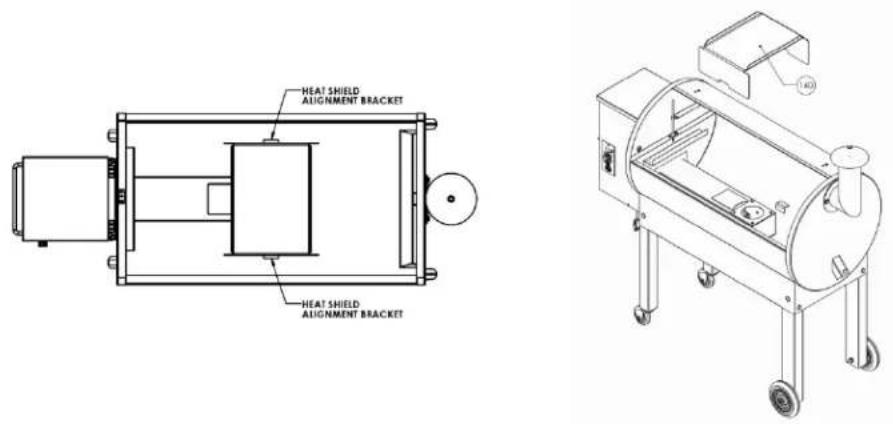 HEAT SHIELD ALIGNMENT BRACKET HEAT SHIELD ALIGNMENT BRACKET