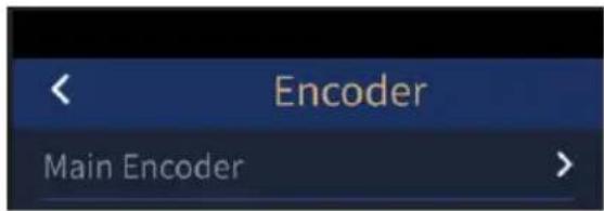 Encoder Main Encoder >