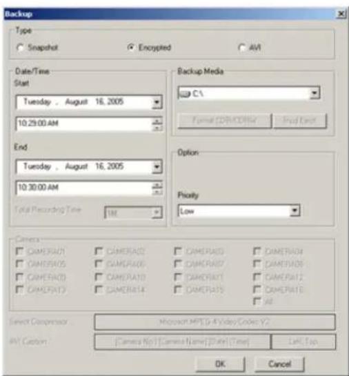 Elmo DVR - Encrypted Backup - 1