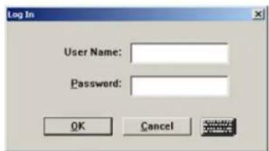 Log In User Name: Password: OK Cancel