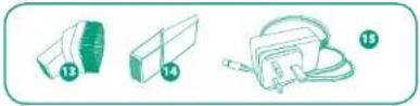 Khind VC9000 - Parts identification / 零件名称 / Pengenalan bahagian - 2