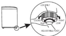 Khind WM100A - Horizontal adjustment - 1