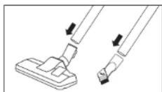 Khind VC8012 - A ASSEMBLE THE UNITS - 1