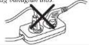 Khind WM120A - Safety Precaution Information - 4