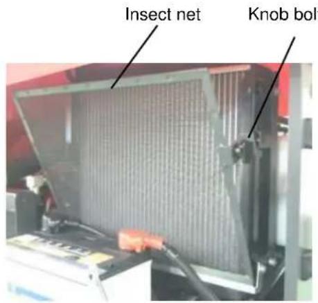 Insect net Knob bolt