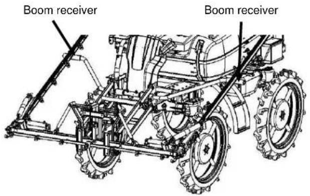 Boom receiver Boom receiver