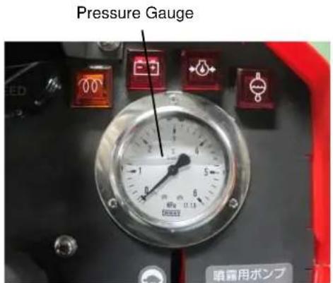 Pressure Gauge 噴霧用ポンプ
