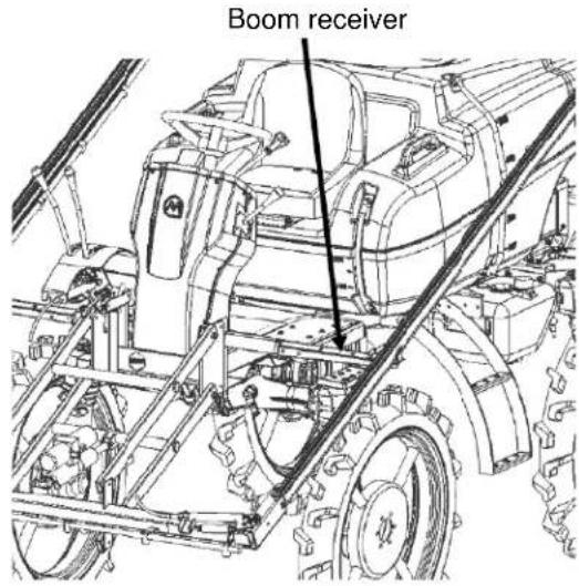 Boom receiver
