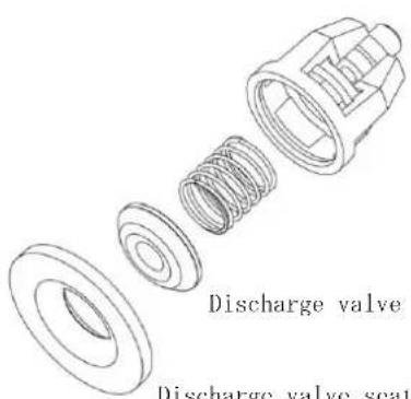 Discharge valve Discharge valve seat