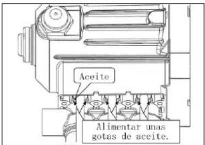 Aceite Alimentar unas gotas de aceite.
