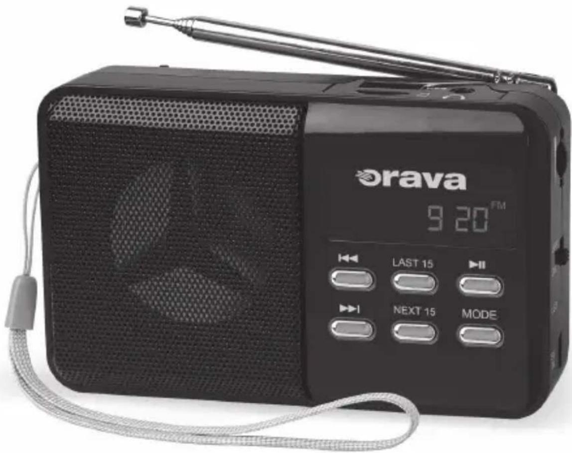 Orava 9:20 FM LAST 15 NEXT 15 MODE