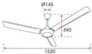 Ø145 490 1520