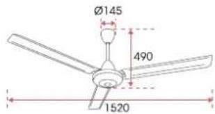 Ø145 490 1520