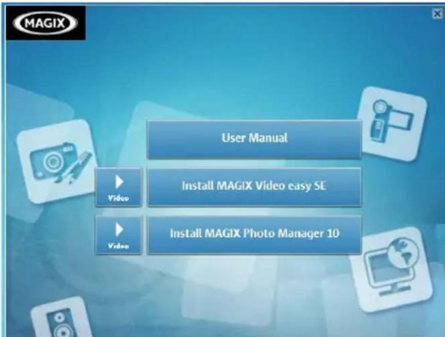 MAGIX User Manual Install MAGIX Video easy SE Install MAGIX Photo Manager 10 Video Video