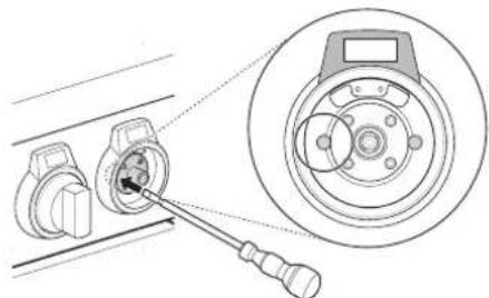 SIGNATURE SKSDR360S - Ajuste del quemador de superficie en la configuración Llama baja (Fuego lento) - 2