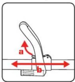 a b