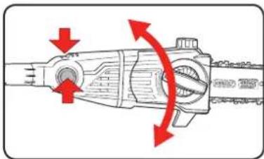Ozito PXPPHTK-258 - - Pivoting the Pruner Head - 1