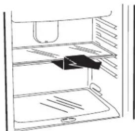 Acros AT1130M - To replace the shelves: - 1