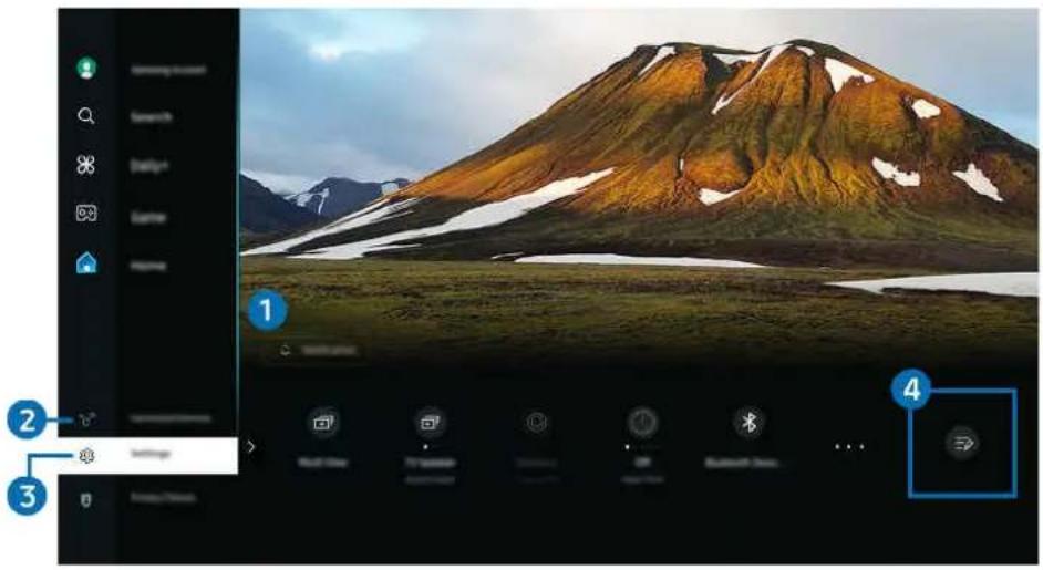 SAMSUNG S32DM801UW - > left directional button Menu - 1