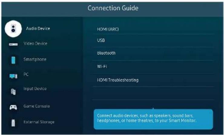 SAMSUNG S32DM801UW - Connection Guide - 1
